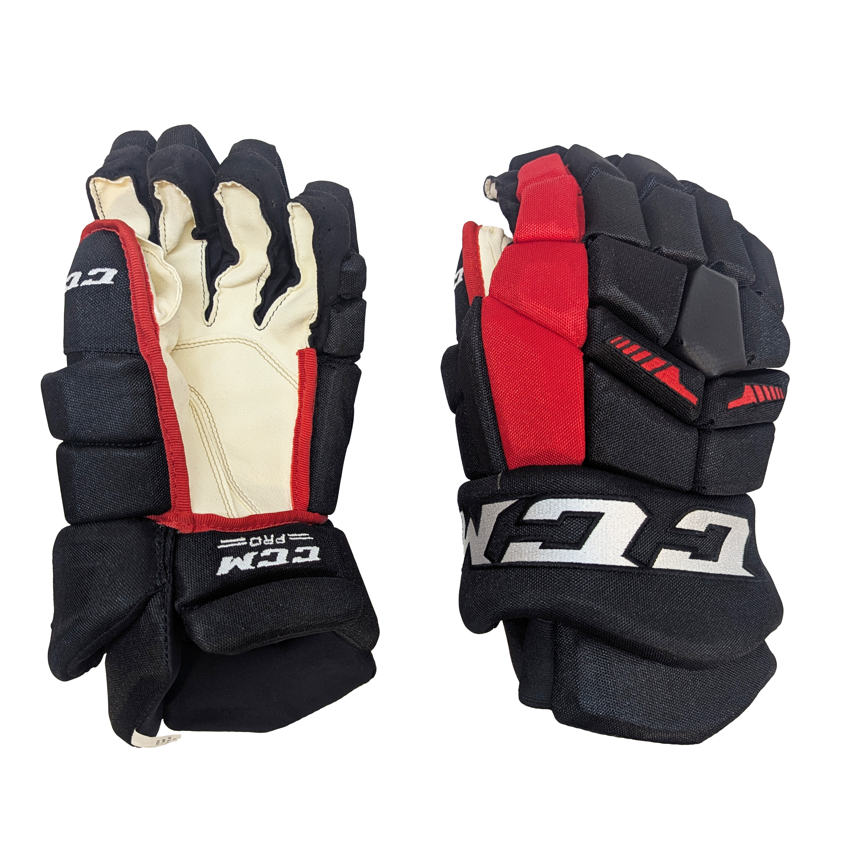 CCM HGTK - Gant NHL Pro Stock - Blackhawks de Chicago (noir/rouge)